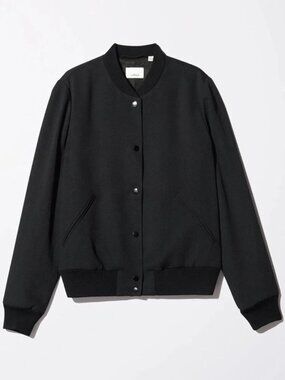 NWOT Aritzia Wilfred Poussin Crepe Bomber Jacket
